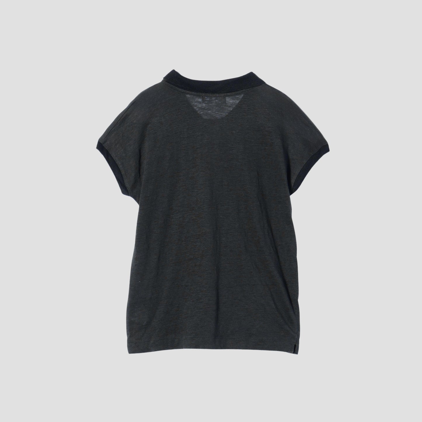 FINE LINEN JERSEY POLO