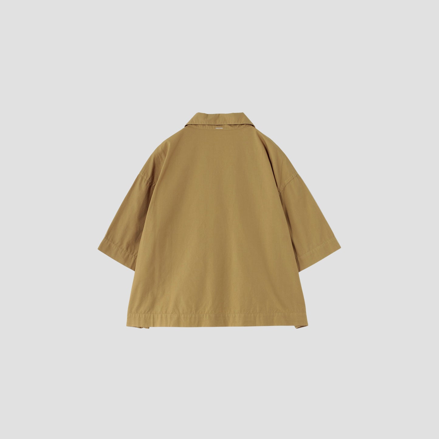 GARMENT DYE COTTON POPLIN SHIRT