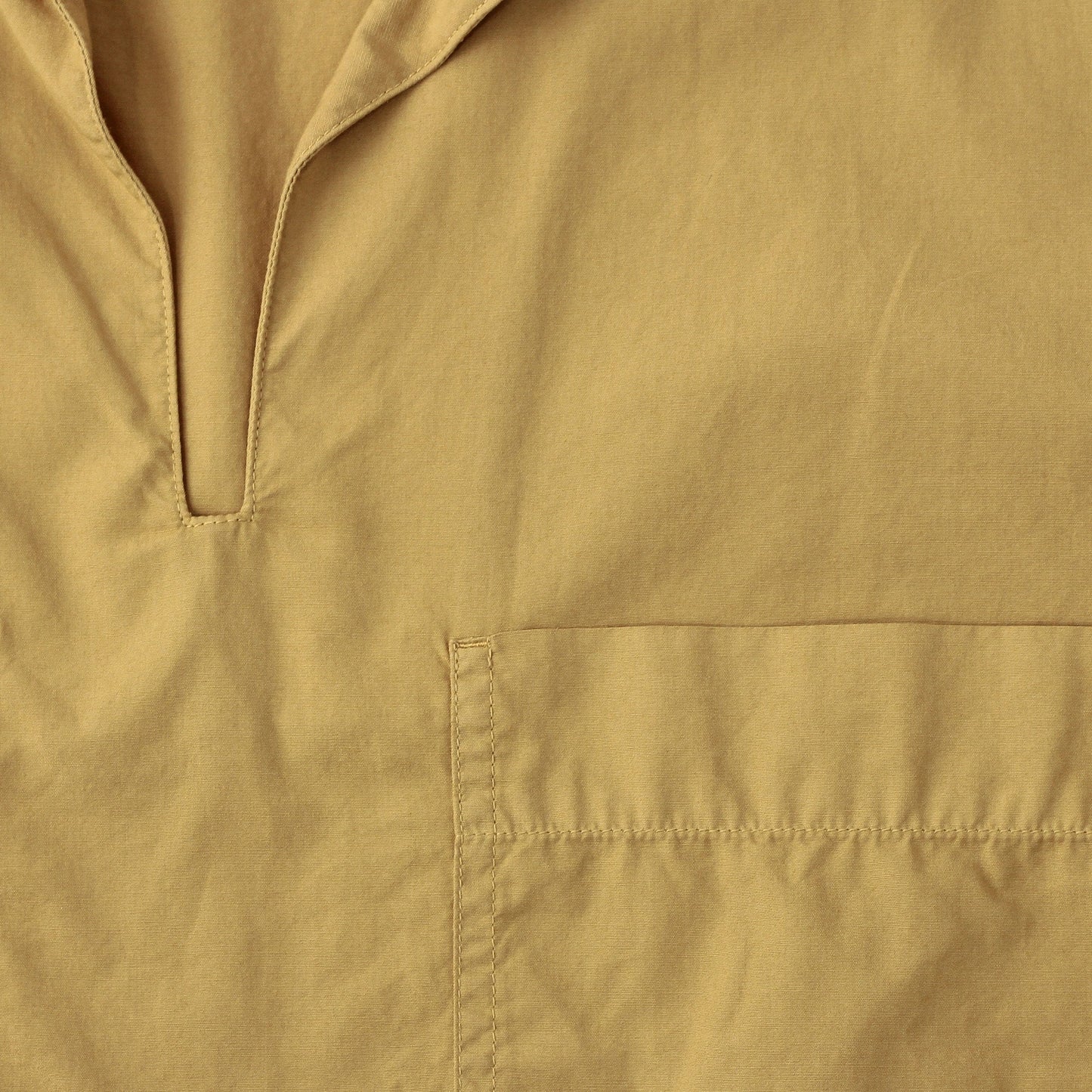 GARMENT DYE COTTON POPLIN SHIRT
