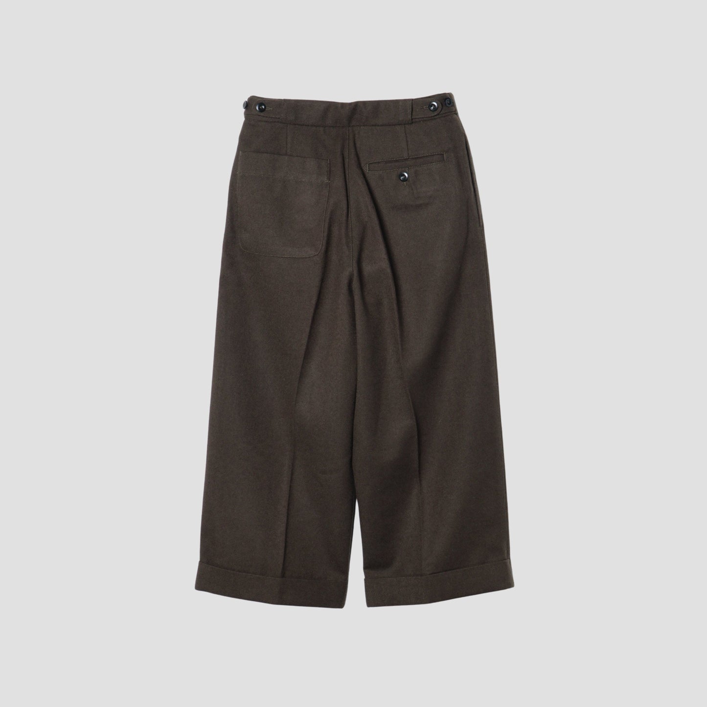 WOOL COTTON DRILL TROUSERS