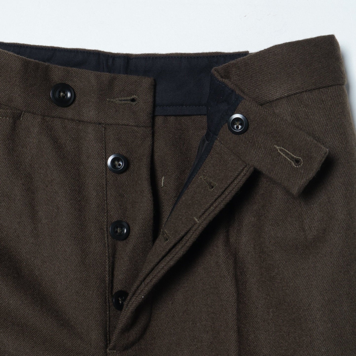 WOOL COTTON DRILL TROUSERS