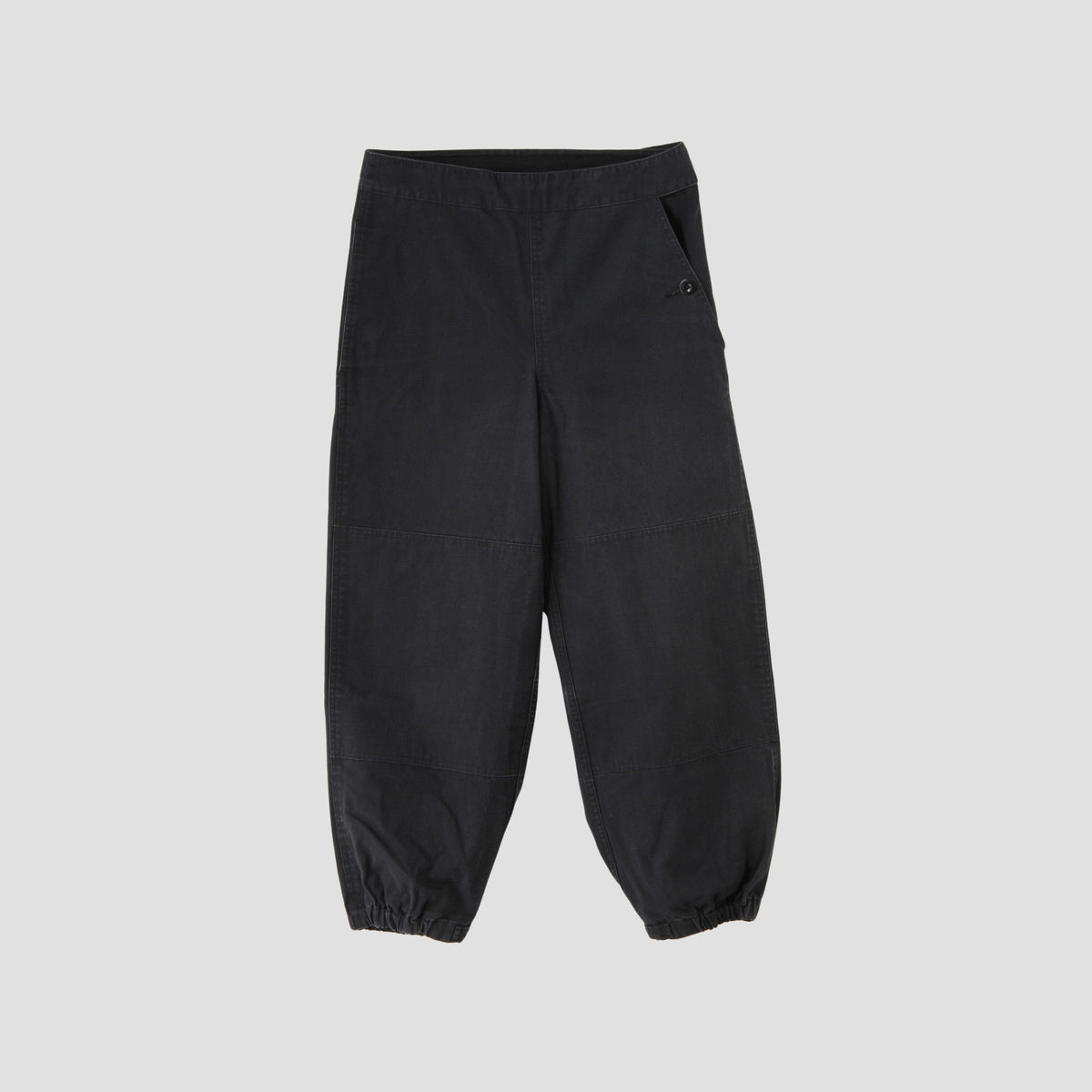 COMPACT BROKEN DRILL TROUSERS