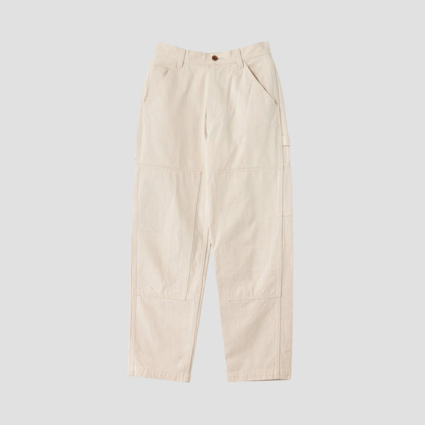 NATURAL DENIM TROUSERS