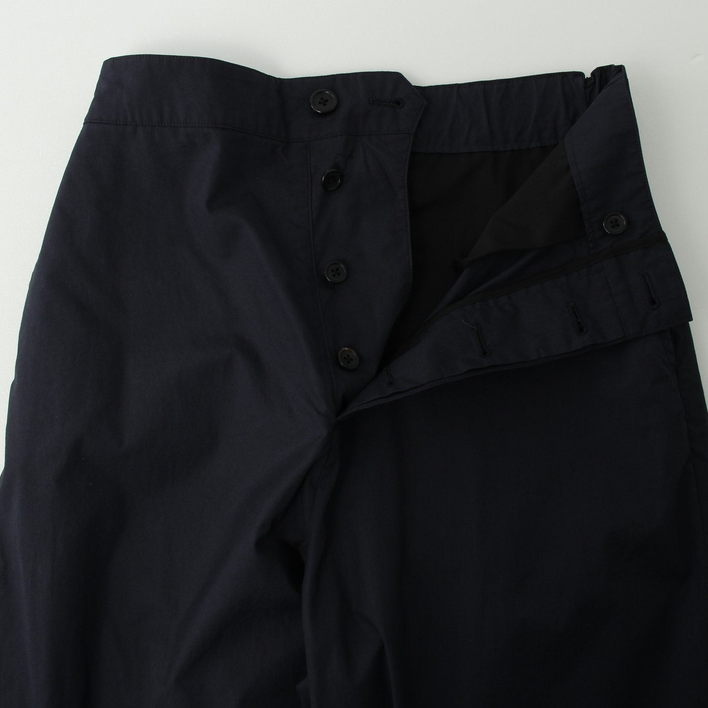 COTTON POPLIN TROUSERS