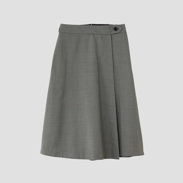 FINE WOOL POPLIN TROUSERS