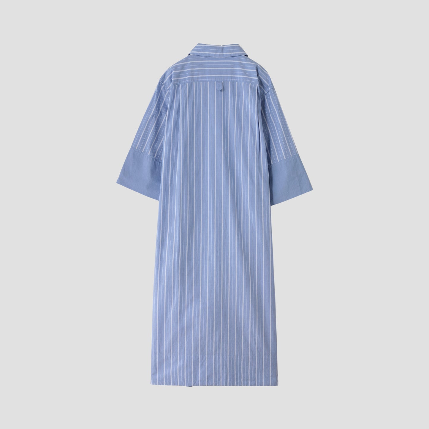 WIDE PJ STRIPE COTTON DRESS