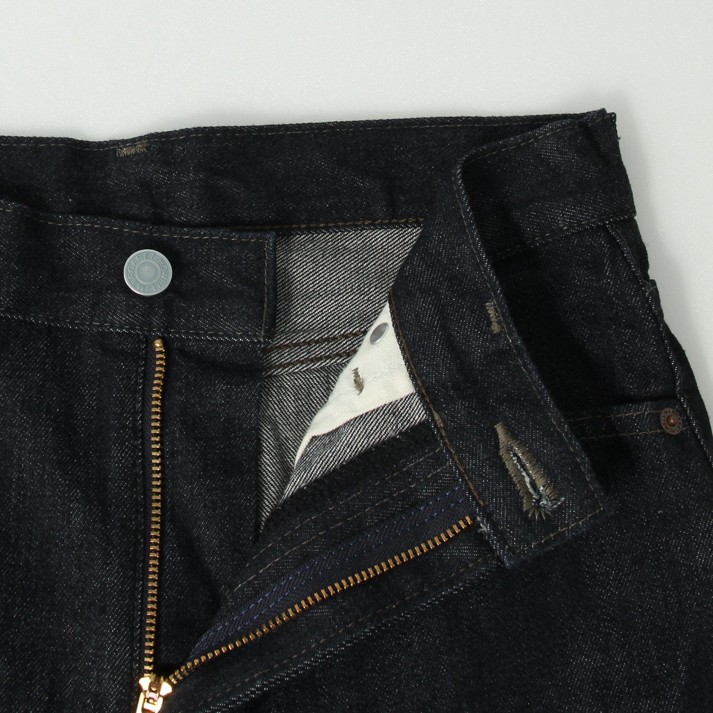 ORGANIC COTTON DENIM TROUSERS