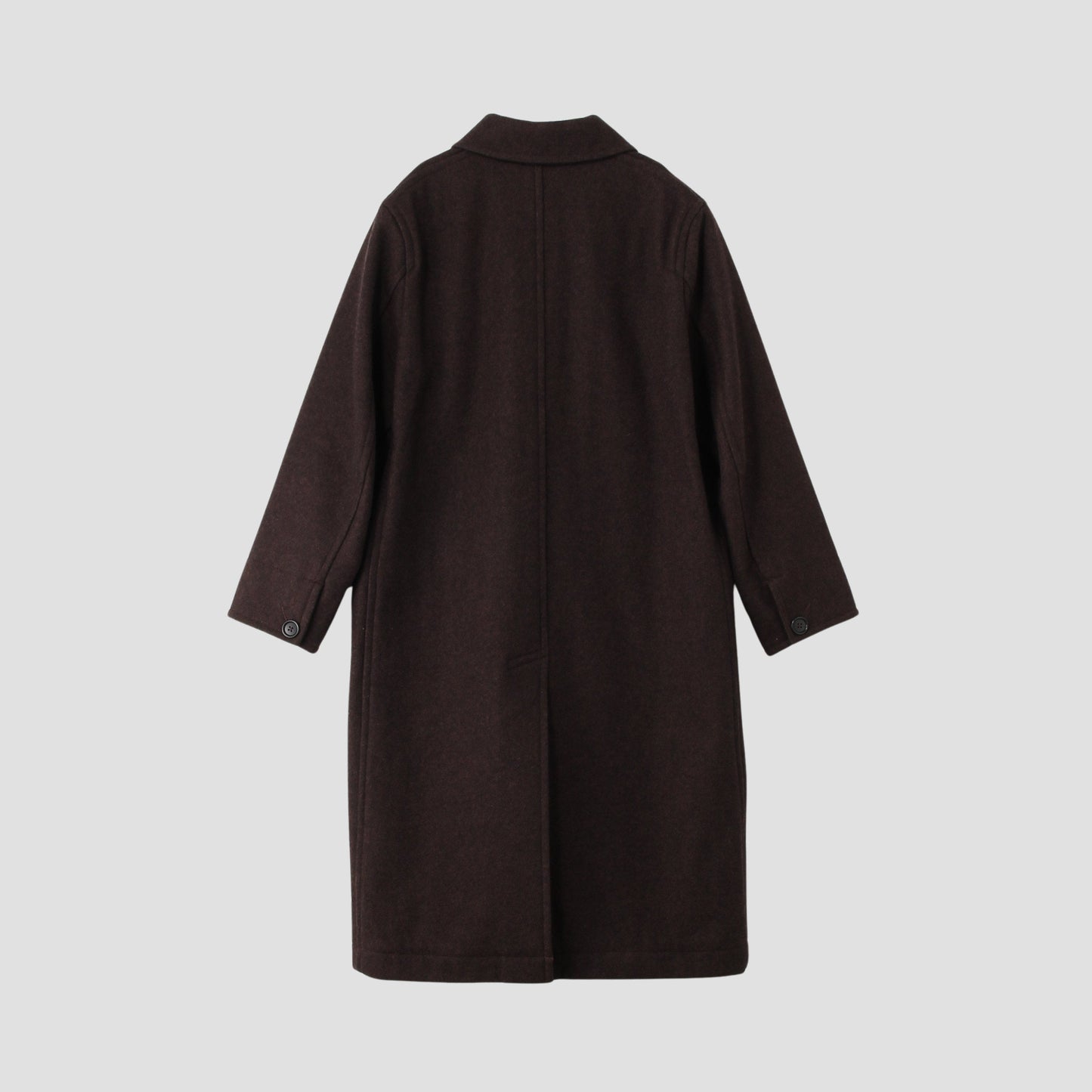 BASIC WOOL MELTON COAT
