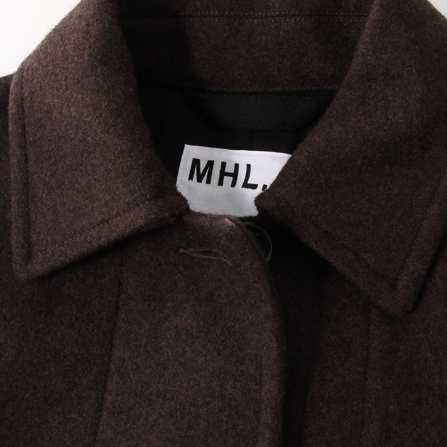 BASIC WOOL MELTON COAT