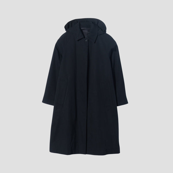 WOOL TWILL COAT