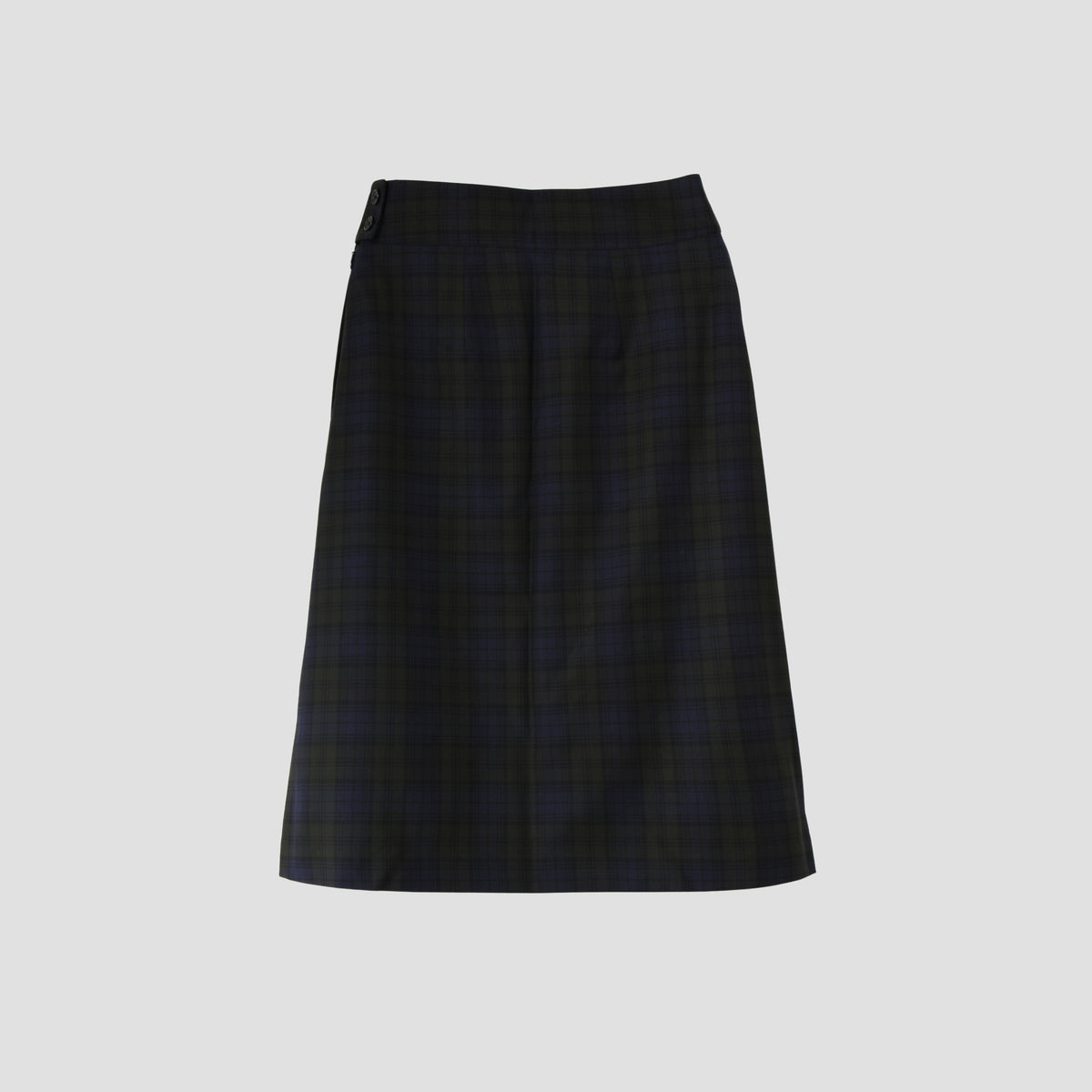 WOOL BLACKWATCH SKIRT