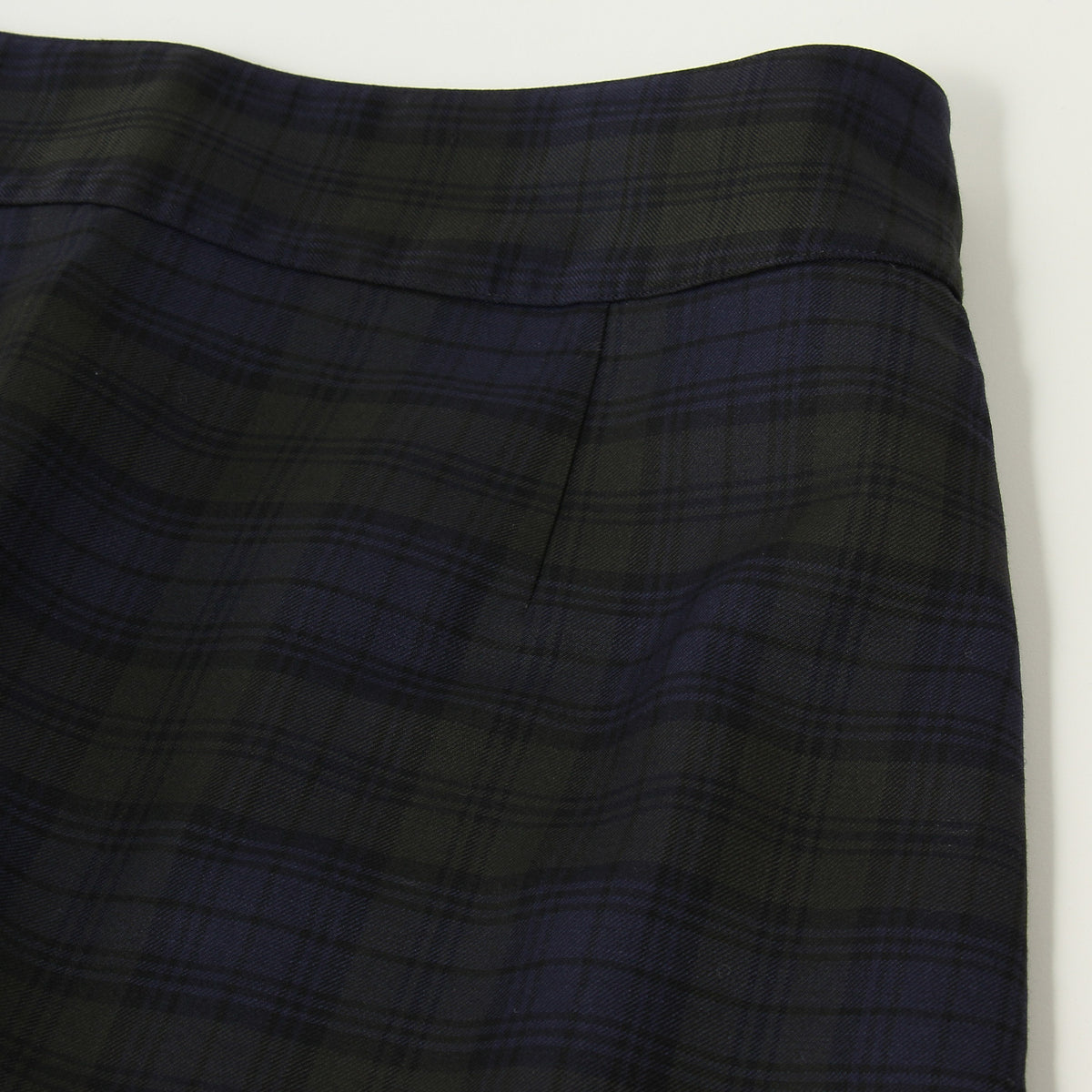 WOOL BLACKWATCH SKIRT