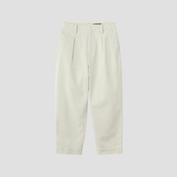ORGANIC COTTON TWILL TROUSERS