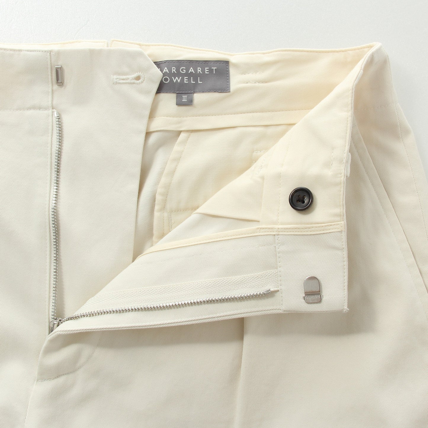 ORGANIC COTTON TWILL TROUSERS