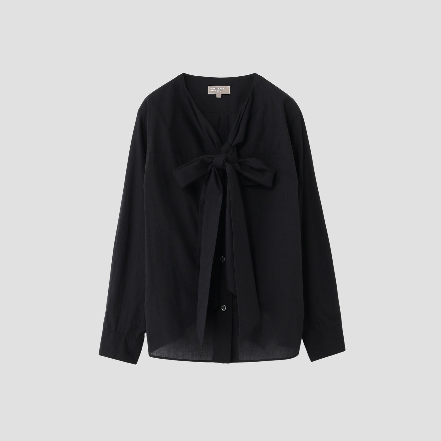 PIECE DYED WASHED COTTON SHIRT