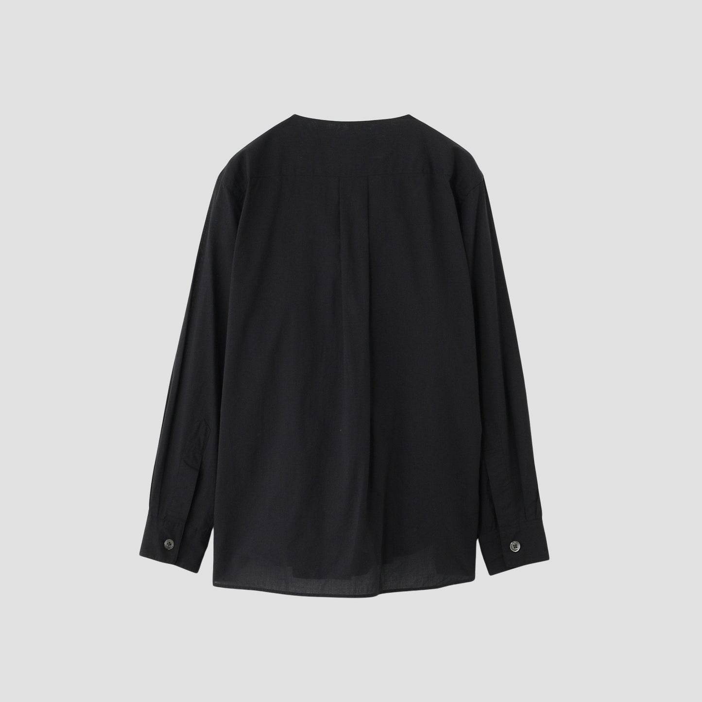 PIECE DYED WASHED COTTON SHIRT