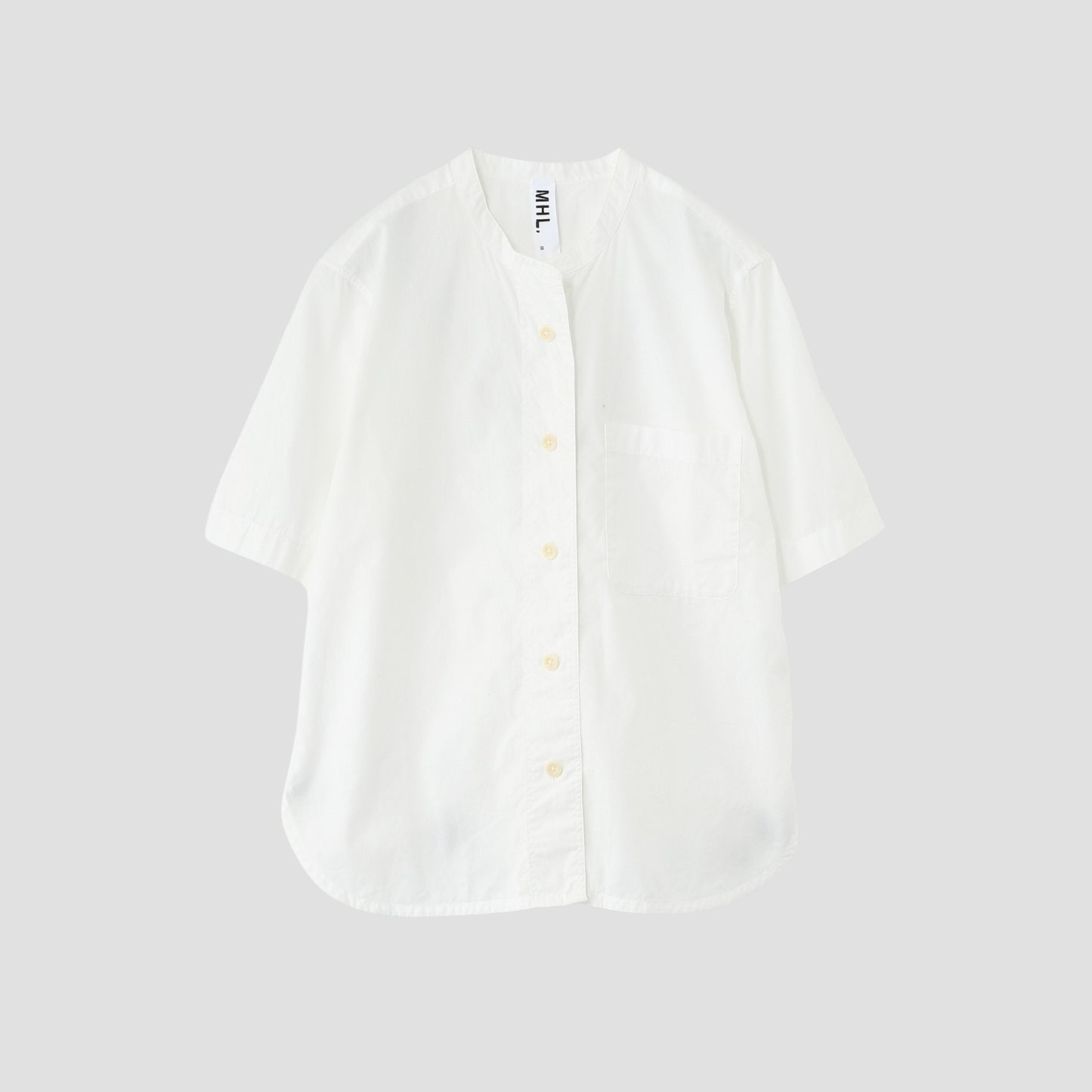 GARMENT DYE BASIC POPLIN(MHL SHOP限定) SHIRT