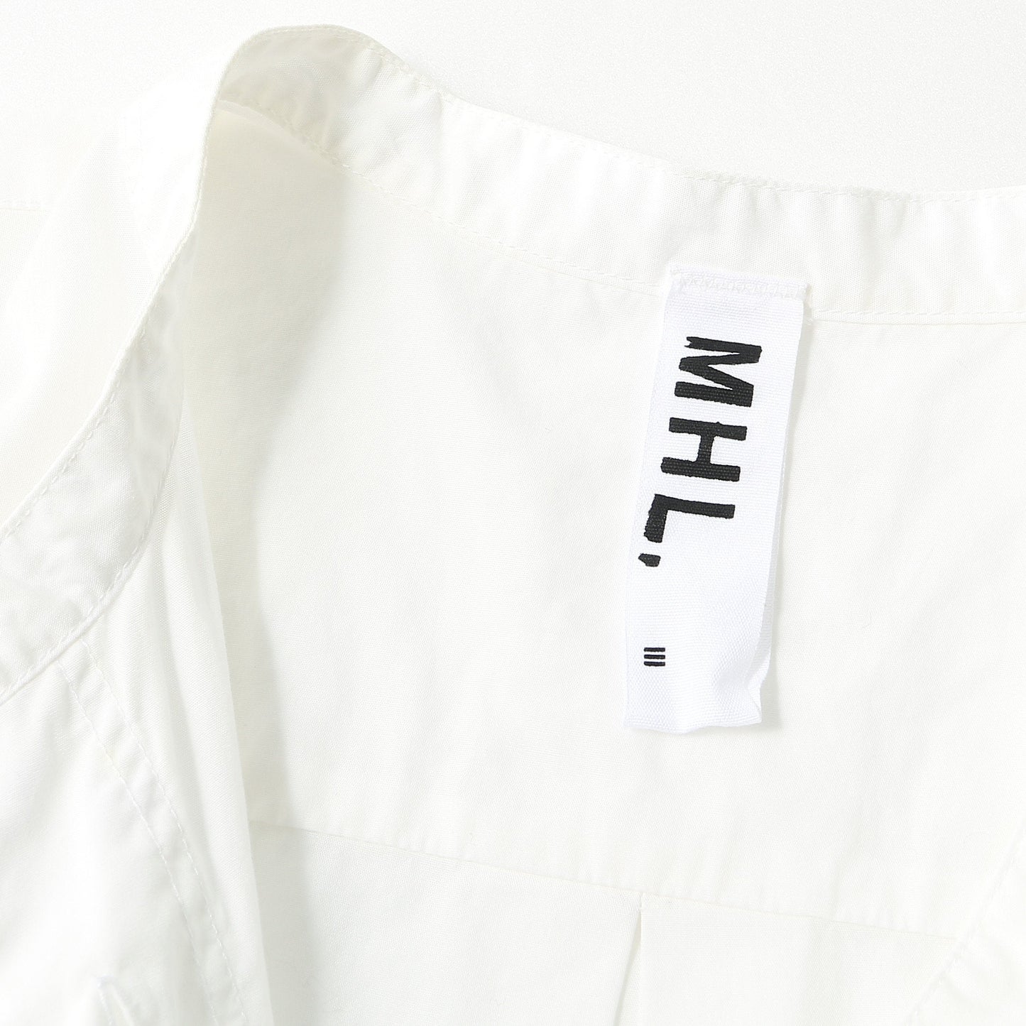 GARMENT DYE BASIC POPLIN(MHL SHOP限定) SHIRT