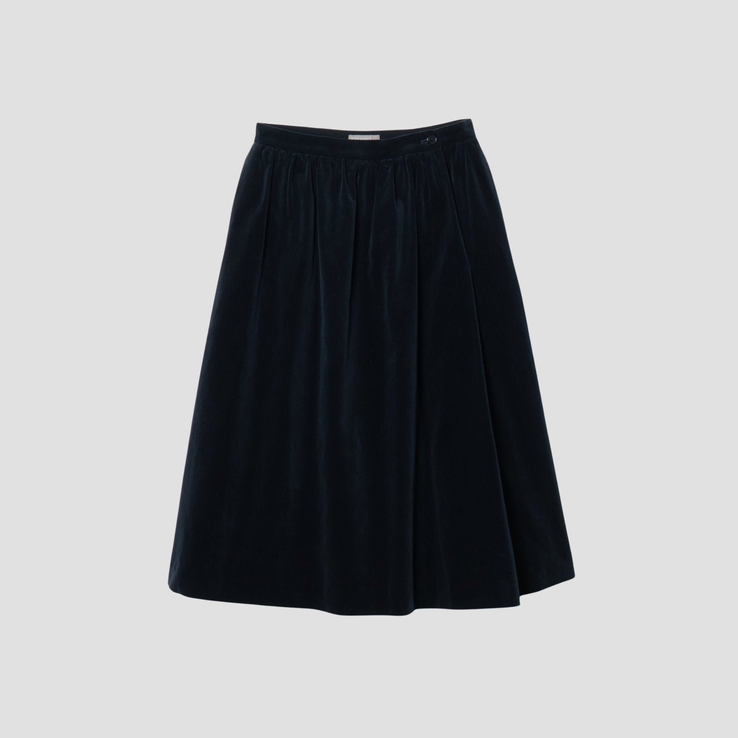 COTTON VELVET SKIRT