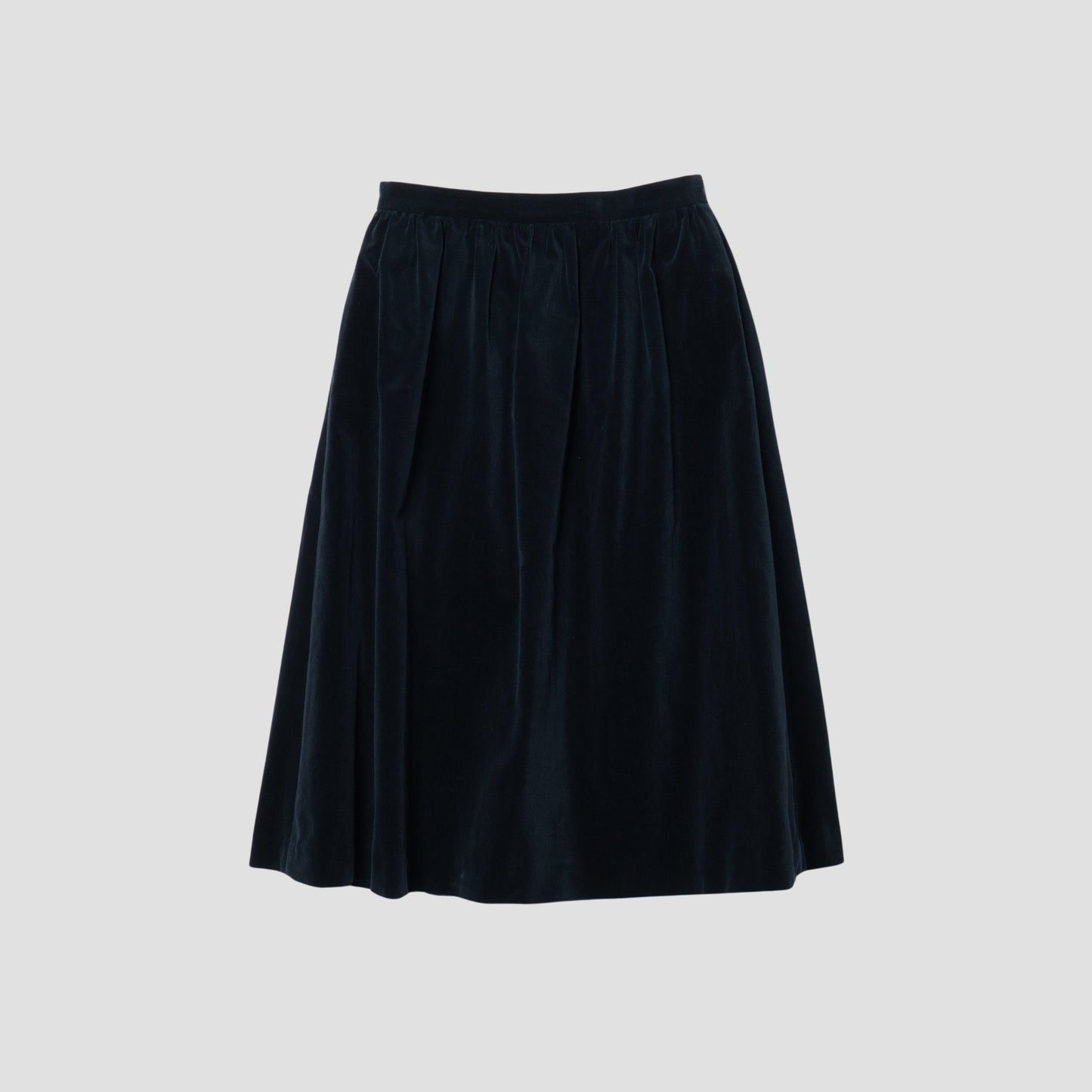 COTTON VELVET SKIRT