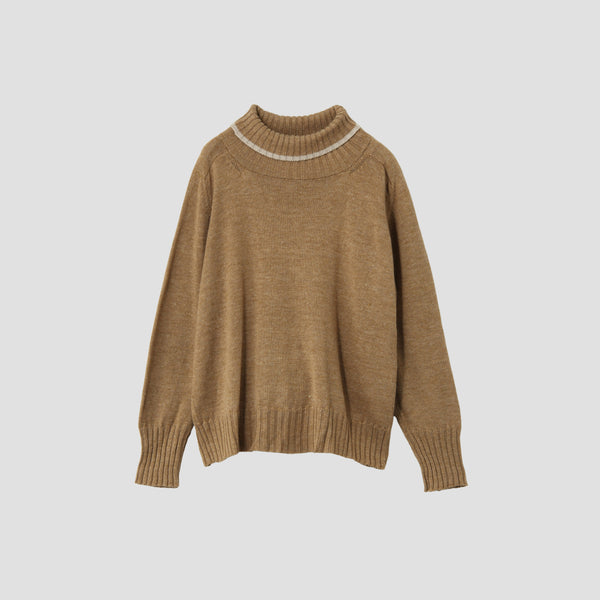 LINEN WOOL KNIT
