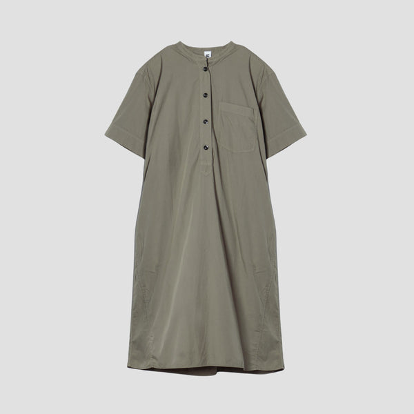 GARMENT DYE BASIC POPLIN DRESS