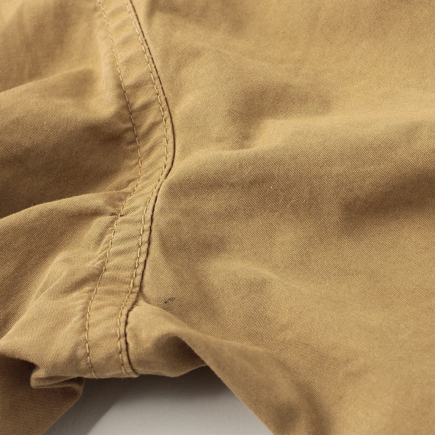 FINE COMPACT COTTON POPLIN TROUSERS