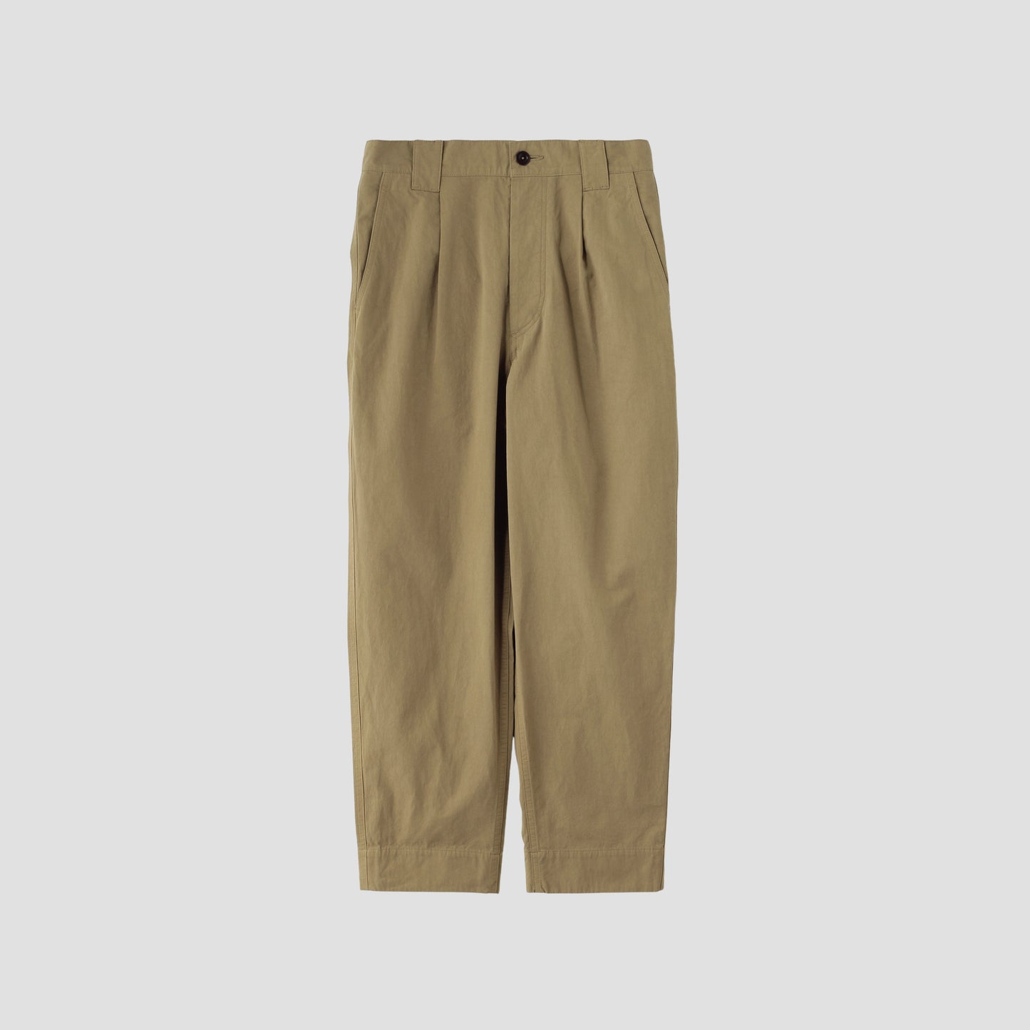 GARMENT DYE COTTON PLAINWEAVE(ｵﾝﾗｲﾝｽﾄｱ限定) TROUSERS