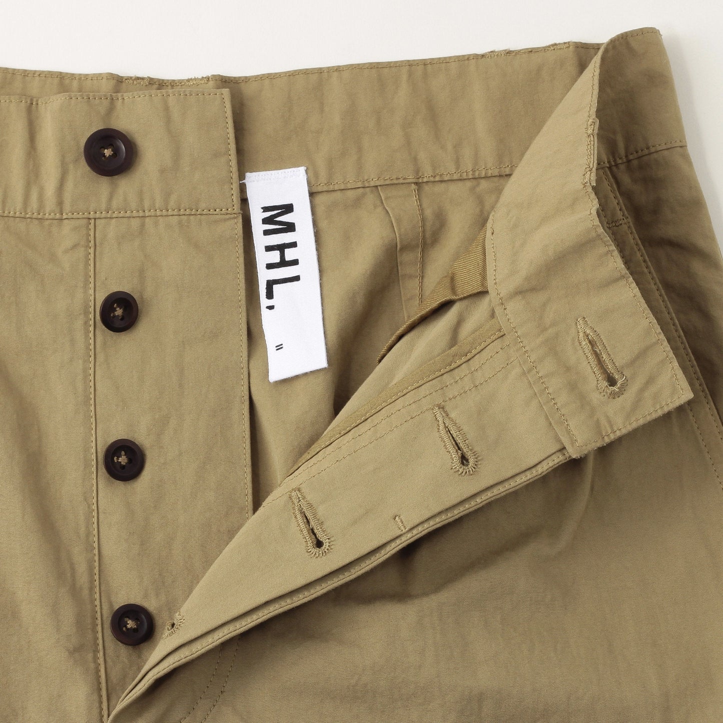 GARMENT DYE COTTON PLAINWEAVE(ｵﾝﾗｲﾝｽﾄｱ限定) TROUSERS