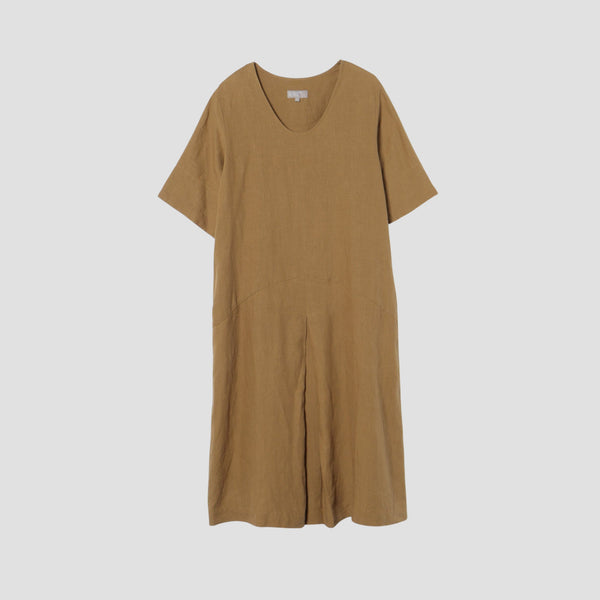 DENSE FINE LINEN DRESS
