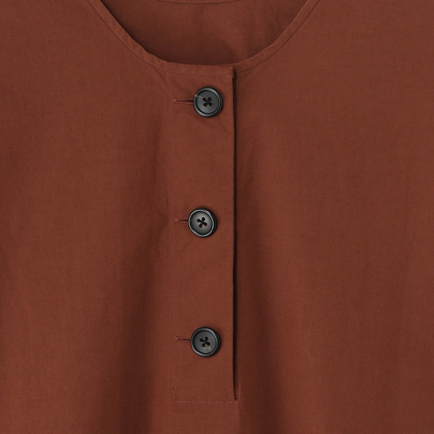 PLAIN COTTON SILK DRESS