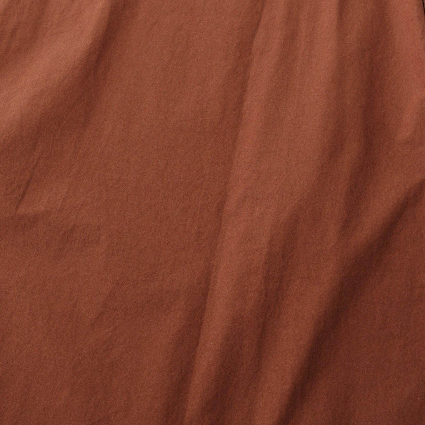 PLAIN COTTON SILK DRESS