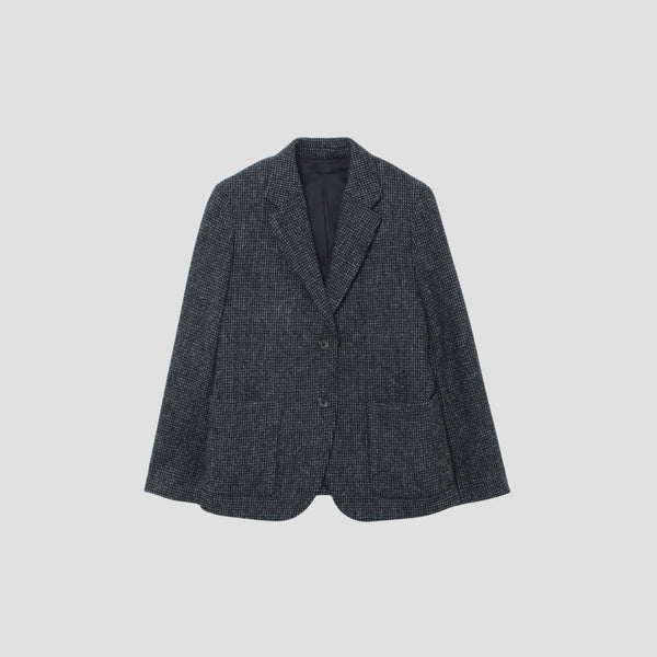 GRID HARRIS TWEED JACKET