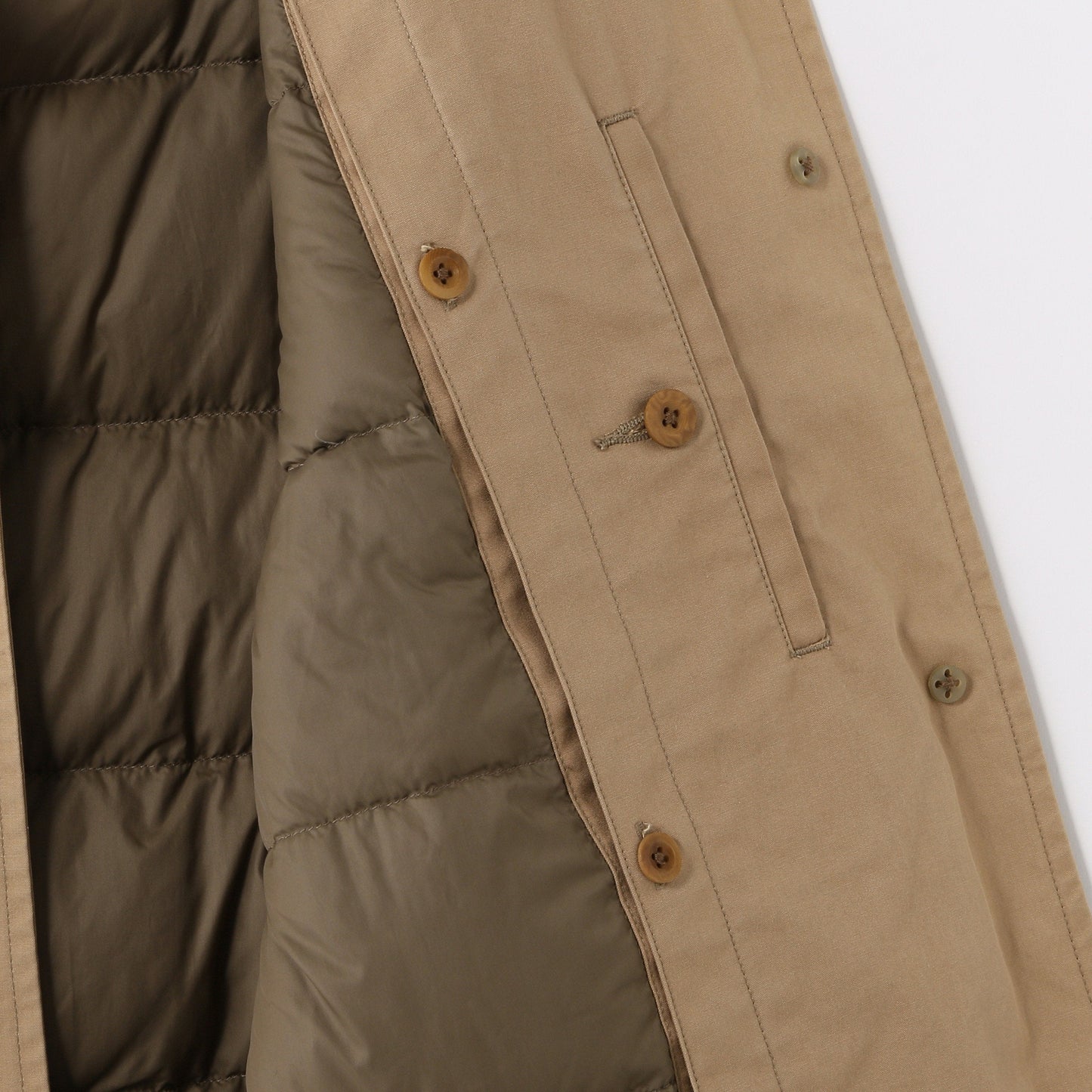 FINE TOUGH POPLIN COAT