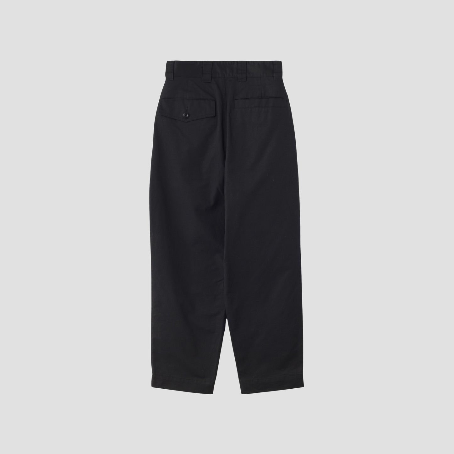WASHED CHINO COTTON TROUSERS