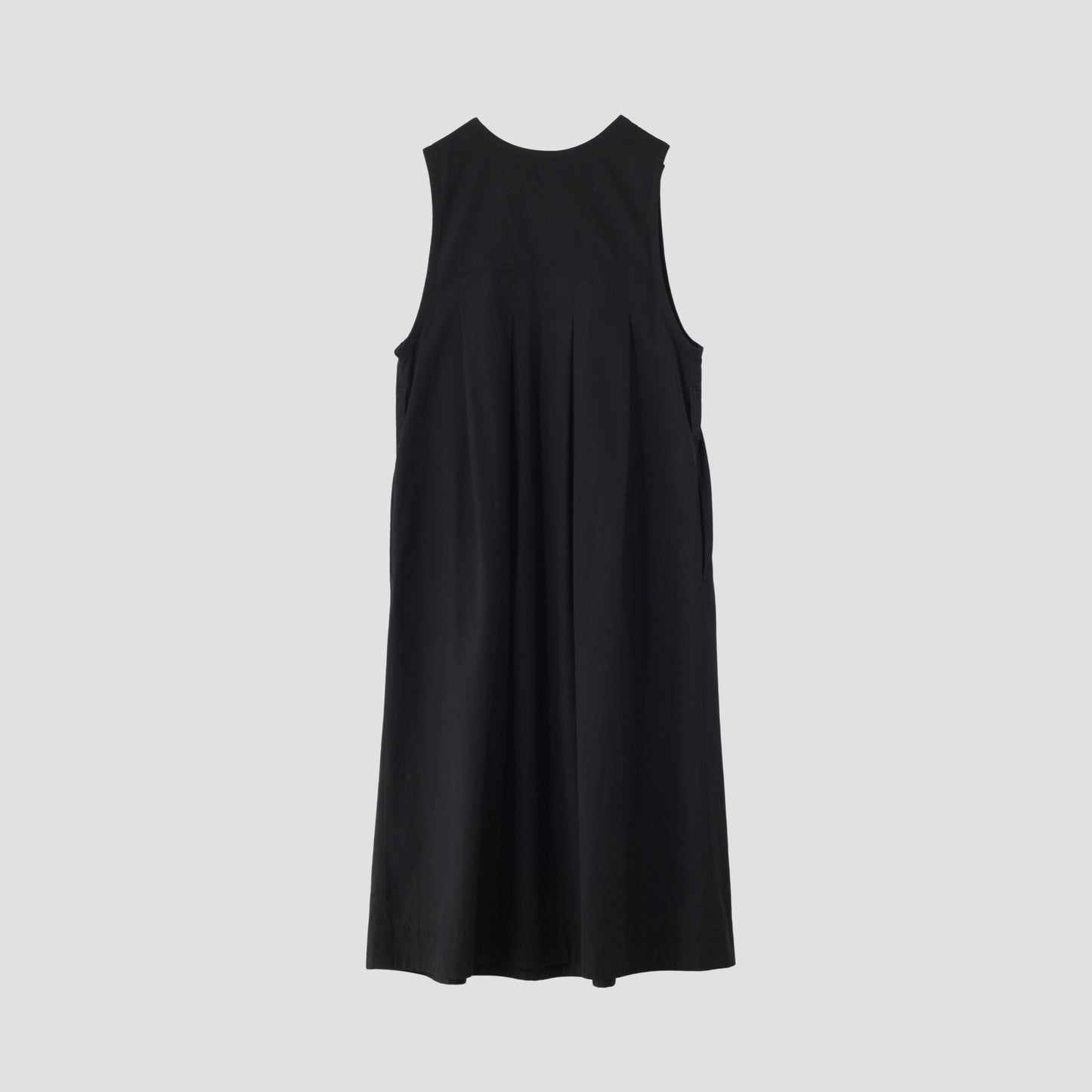 TWISTED ORGANIC COTTON TWILL DRESS