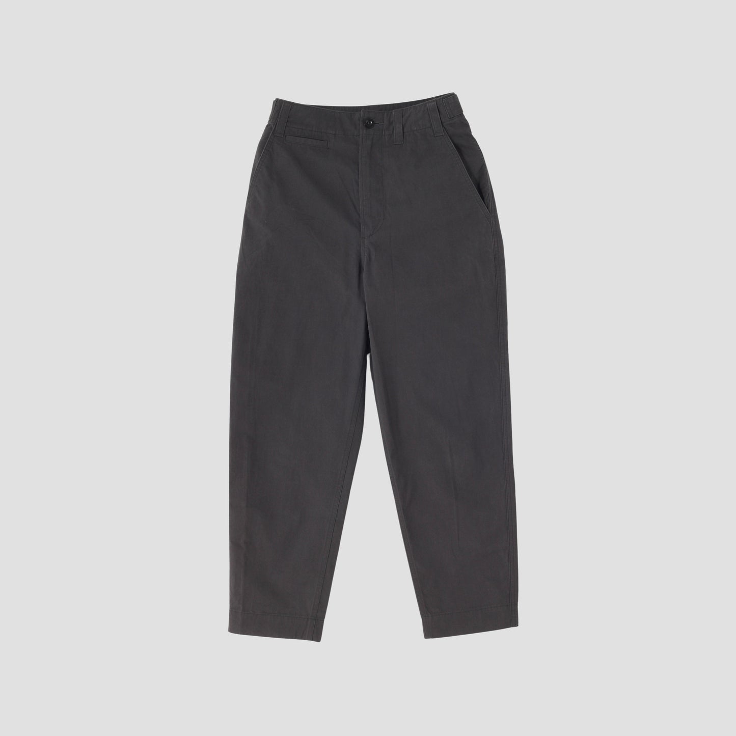 DRY COTTON PLAINWEAVE TROUSERS