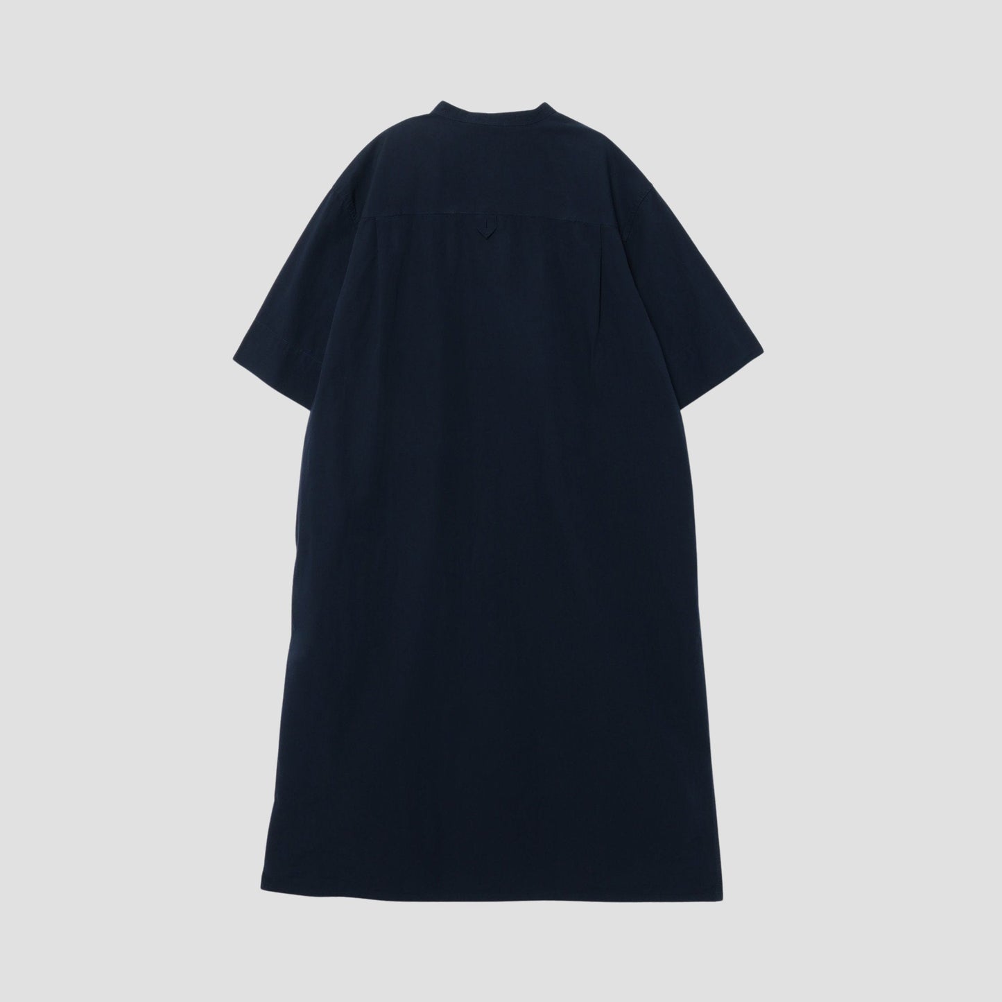 SANDED COTTON LINEN DRESS