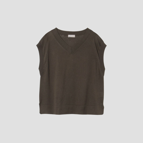 CAP SLEEVE JUMPER KNIT