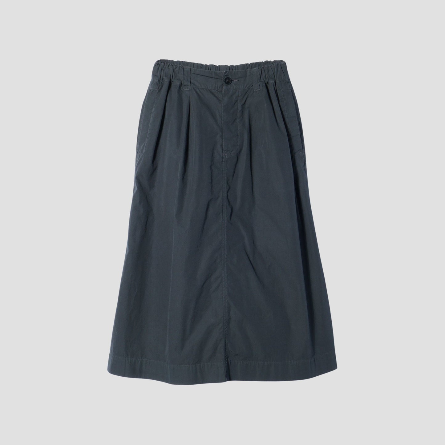 FINE COMPACT POPLIN SKIRT