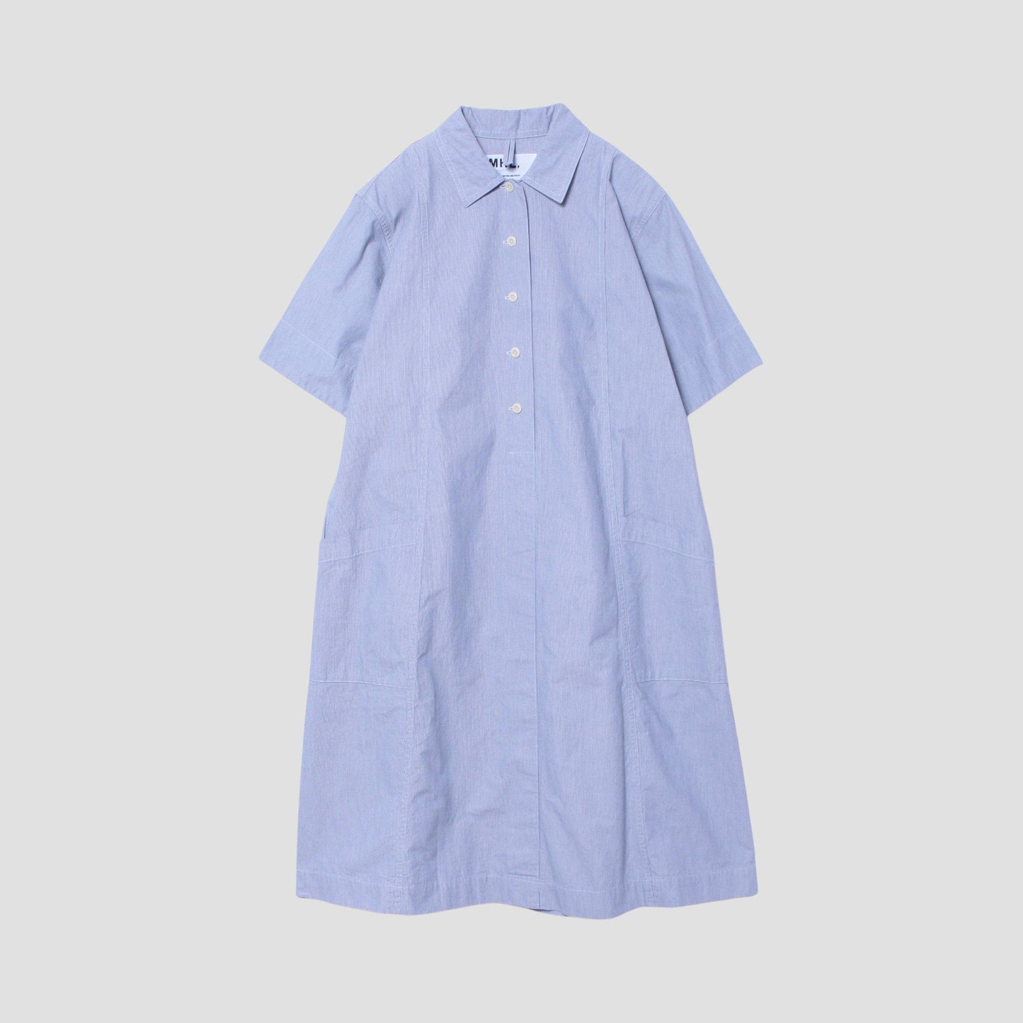 HAIRLINE COTTON DRESS