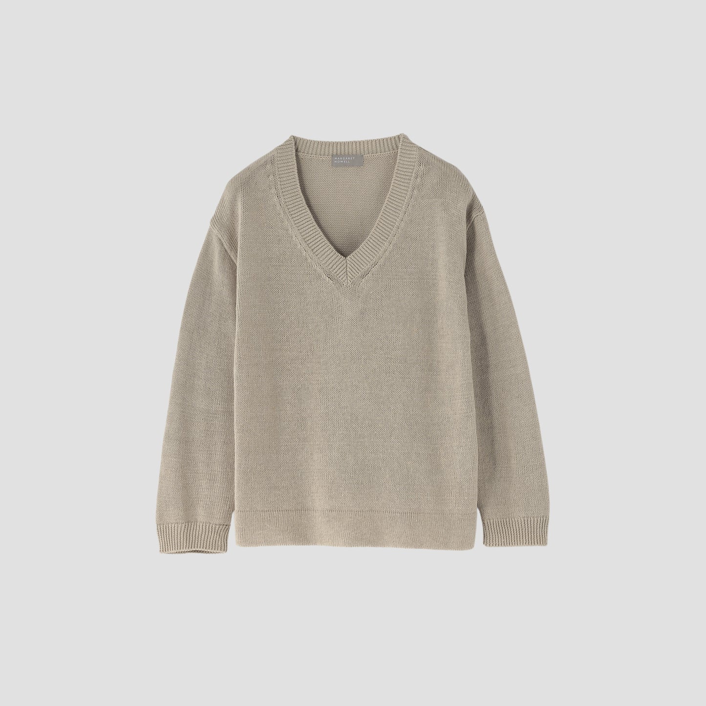 RELAXED V NECK JUMPER KNIT