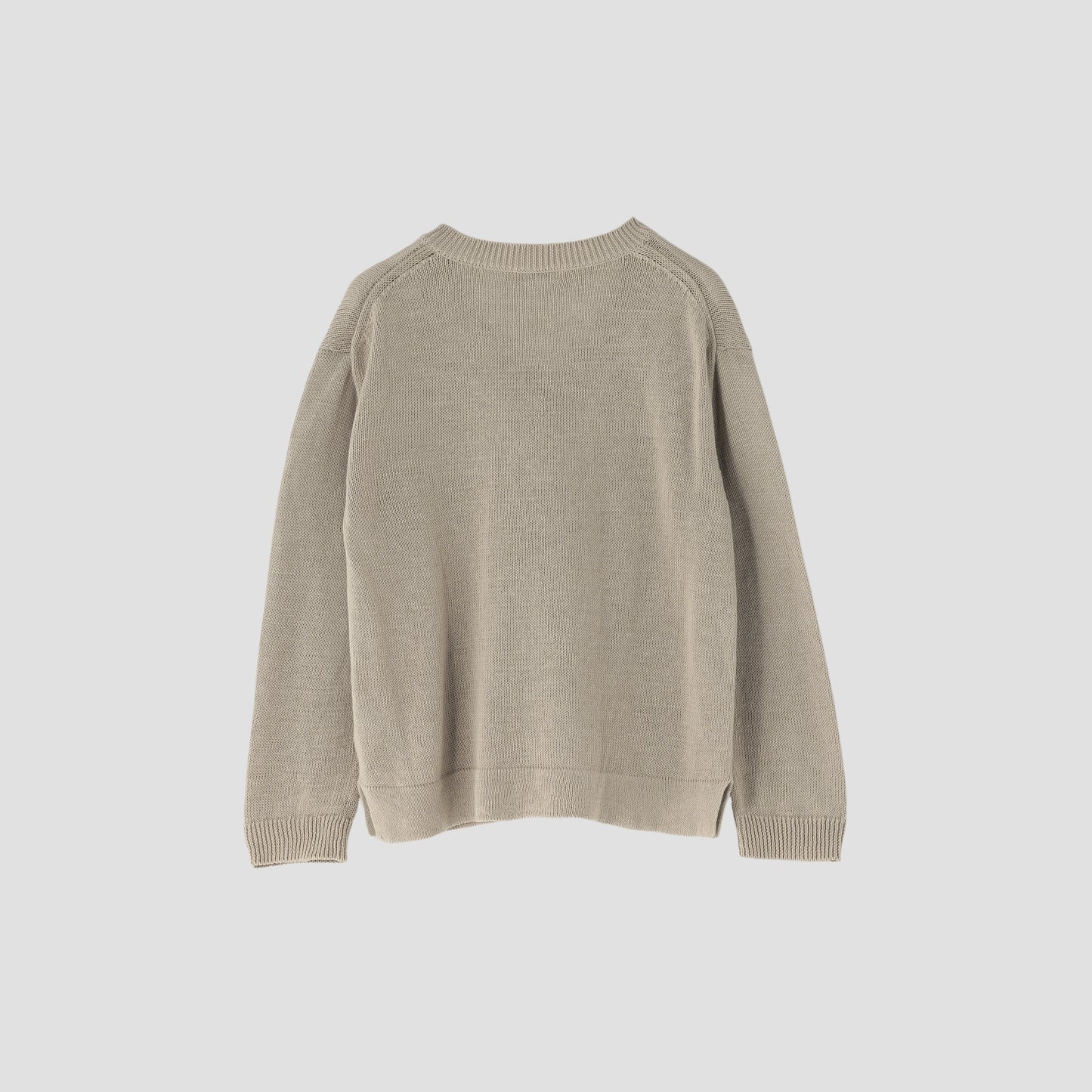RELAXED V NECK JUMPER KNIT