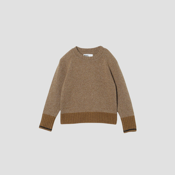 TWISTED YARN WOOL KNIT