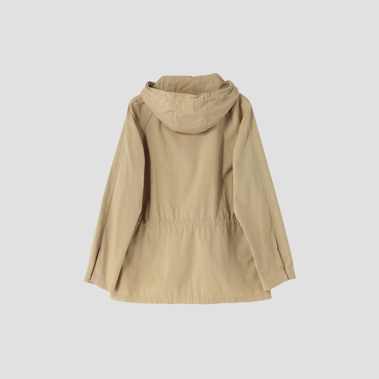 COTTON NYLON CANVAS COAT