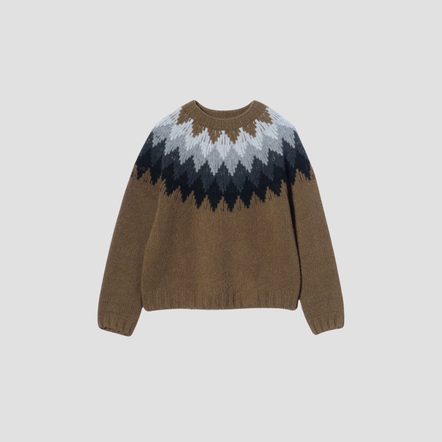 DIAMOND FAIRISLE JUMPER KNIT