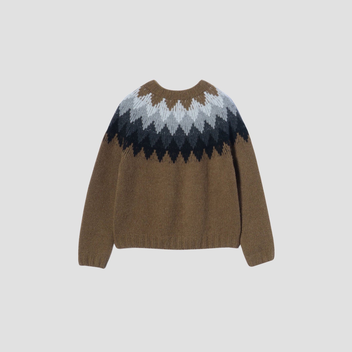 DIAMOND FAIRISLE JUMPER KNIT