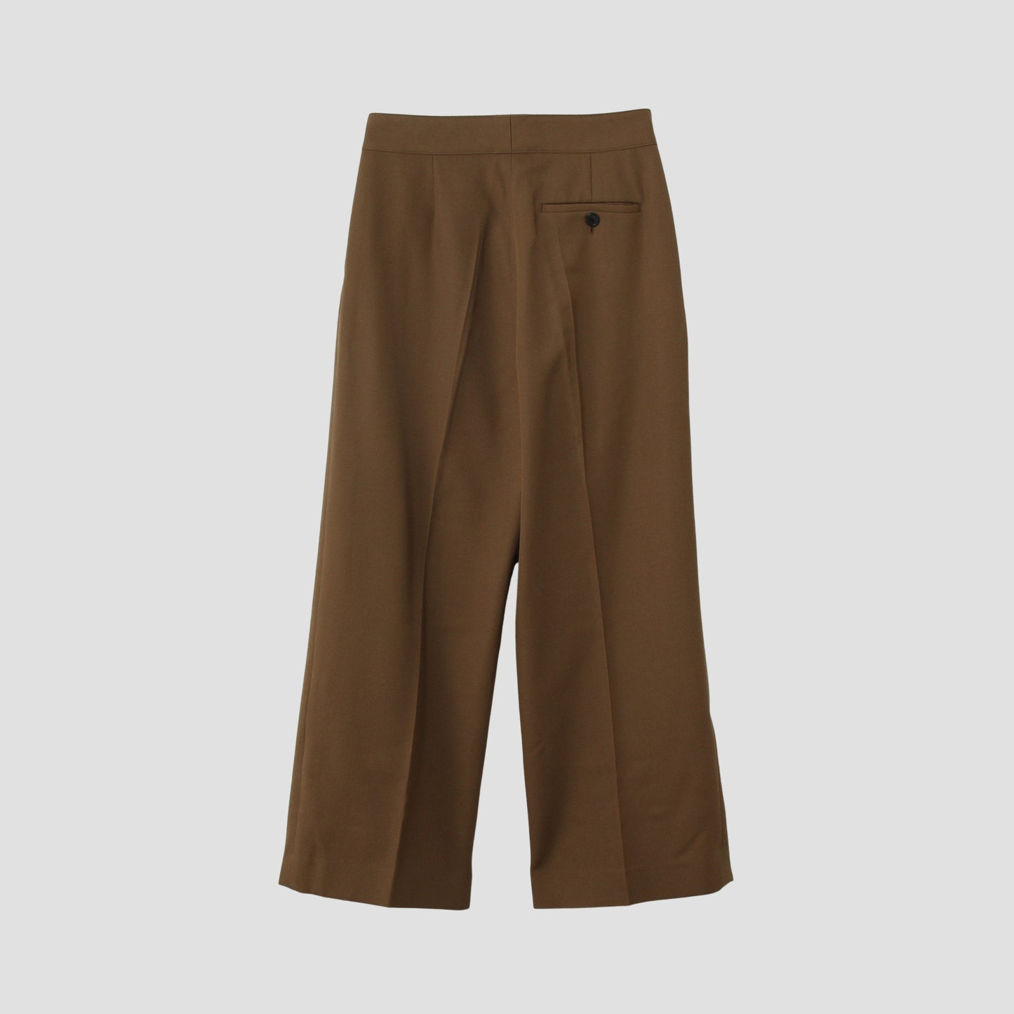 WOOL GABARDINE TROUSERS