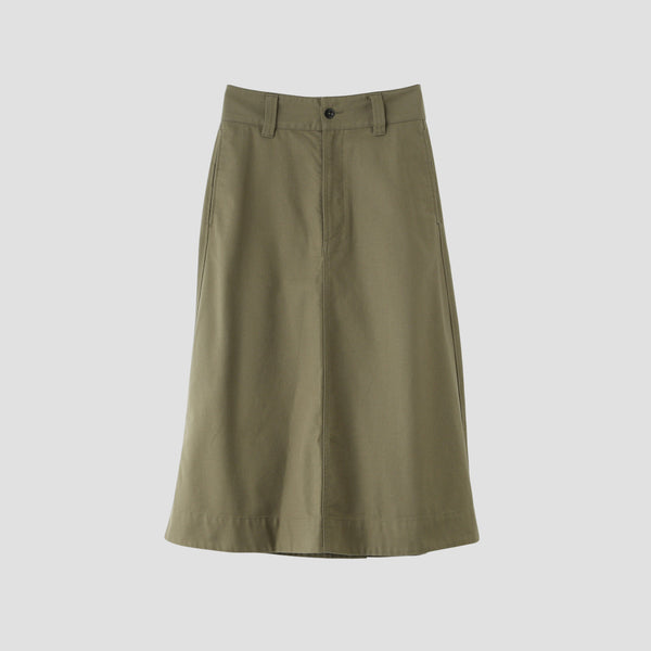 WORKWEAR COTTON TWILL SKIRT