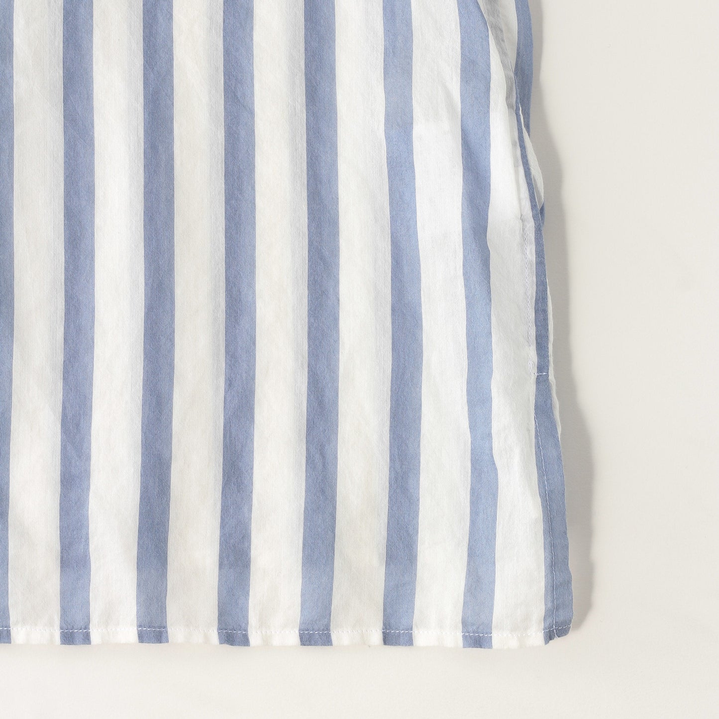 SILK COTTON BOLD STRIPE SHIRT